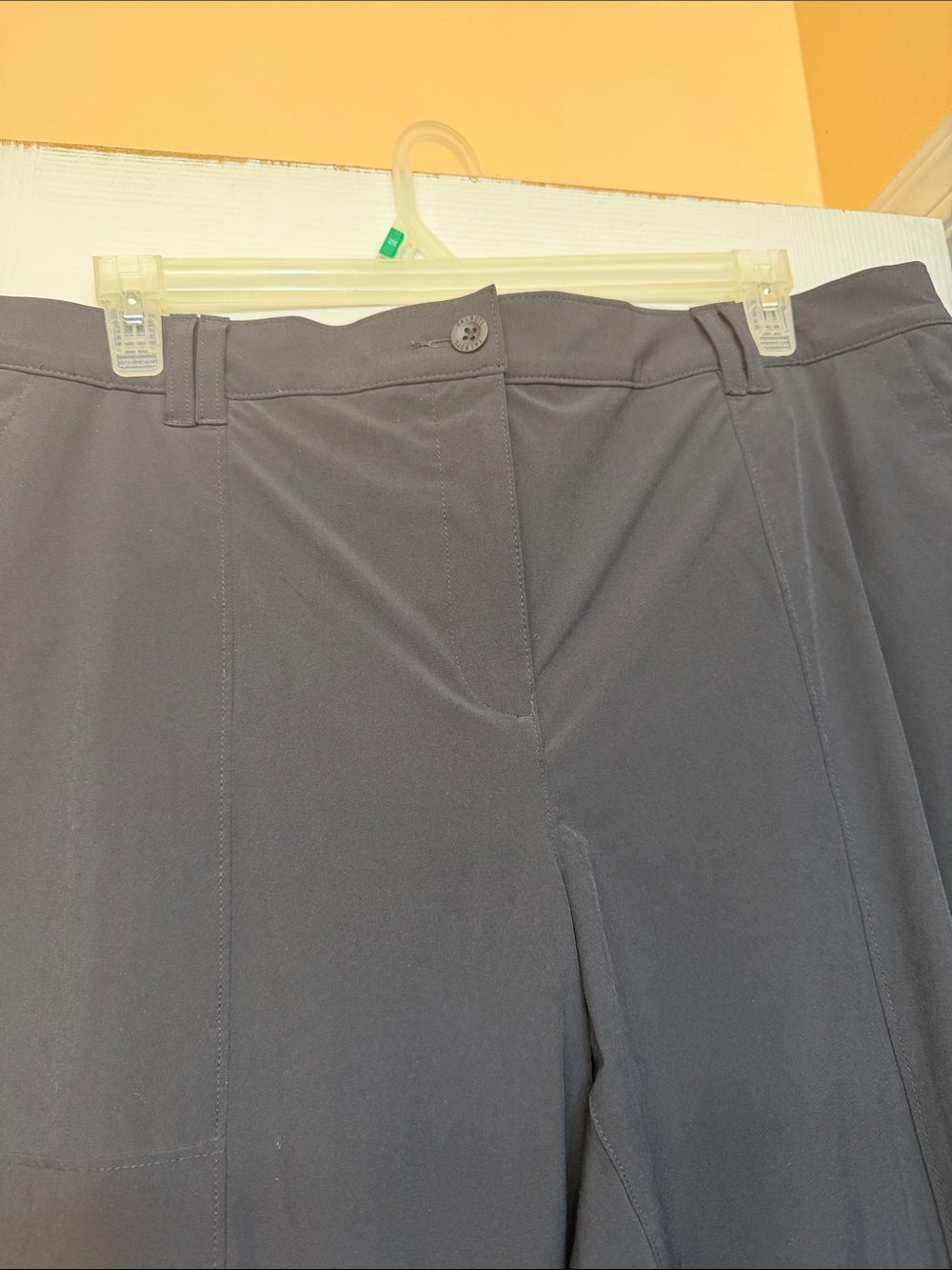 Talbots Dark Gray Wide-Leg Pants